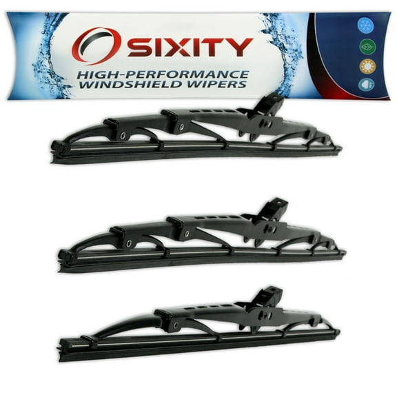Sixity Auto S1 Front Rear Windshield Wiper Blades compatible with Dodge Caravan Colt Diplomat Grand compatible with Mini