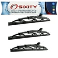 thumbnail image 1 of Sixity Auto S1 Front Rear Windshield Wiper Blades compatible with Dodge Caravan Grand, 1 of 7