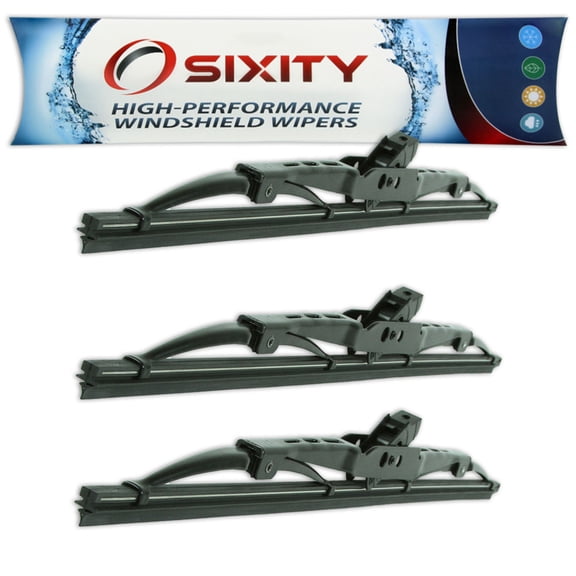 Sixity Auto S1 Front Rear Windshield Wiper Blades compatible with Dodge Charger Colt