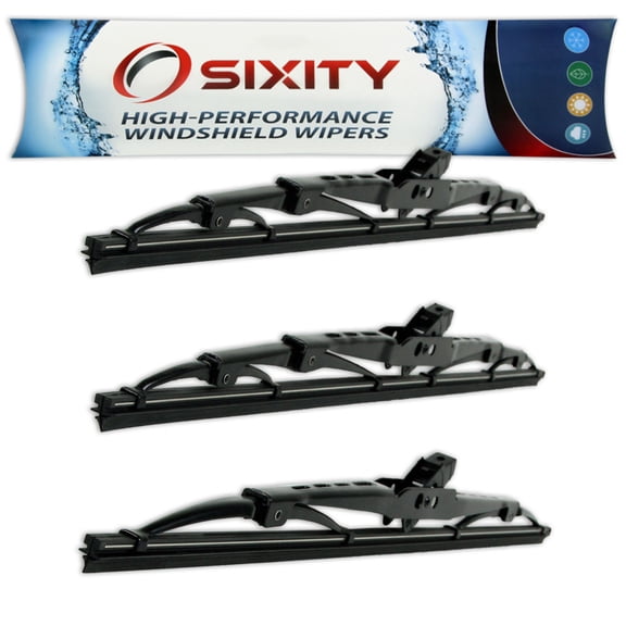 Sixity Auto S1 Front Rear Windshield Wiper Blades compatible with GMC Tracker