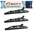 thumbnail image 1 of Sixity Auto S1 Front Rear Windshield Wiper Blades compatible with Lincoln Aviator Navigator, 1 of 7