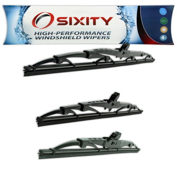 Sixity Auto S1 Front Rear Windshield Wiper Blades compatible with Pontiac Torrent