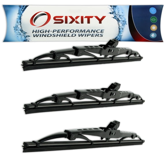 Sixity Auto S1 Front Rear Windshield Wiper Blades compatible with Subaru DL GL GL-10