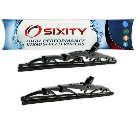 Sixity Auto S1 Front Windshield Wiper Blades compatible with Geo Metro