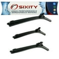 thumbnail image 1 of Sixity Auto XTS Frameless Front Rear Windshield Wiper Blades compatible with Eagle Talon, 1 of 7