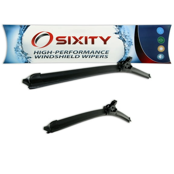 Sixity Auto XTS Frameless Front Windshield Wiper Blades compatible with Acura CSX