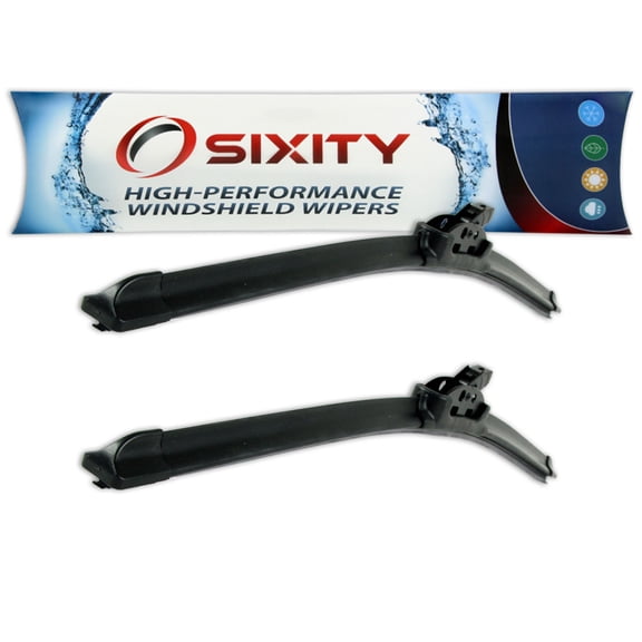 Sixity Auto XTS Frameless Front Windshield Wiper Blades compatible with Acura SLX