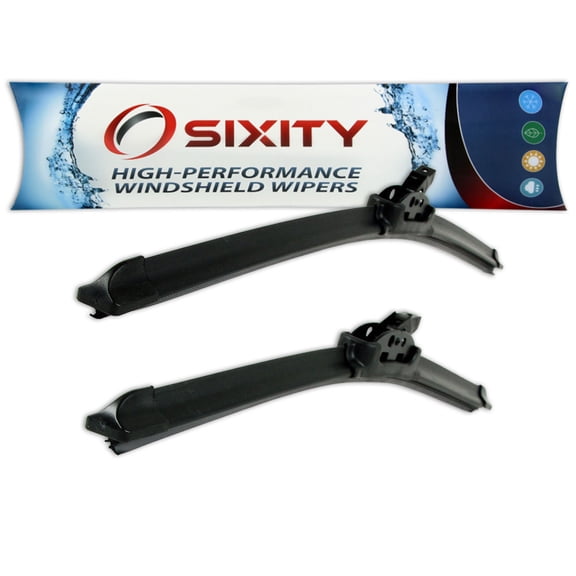 Sixity Auto XTS Frameless Front Windshield Wiper Blades compatible with Chevy Cavalier Cobalt