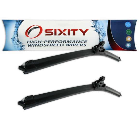Sixity Auto XTS Frameless Front Windshield Wiper Blades compatible with Chevy Venture