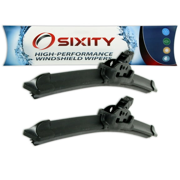 Sixity Auto XTS Frameless Front Windshield Wiper Blades compatible with Citroen D21 DS21 Pallas ID19