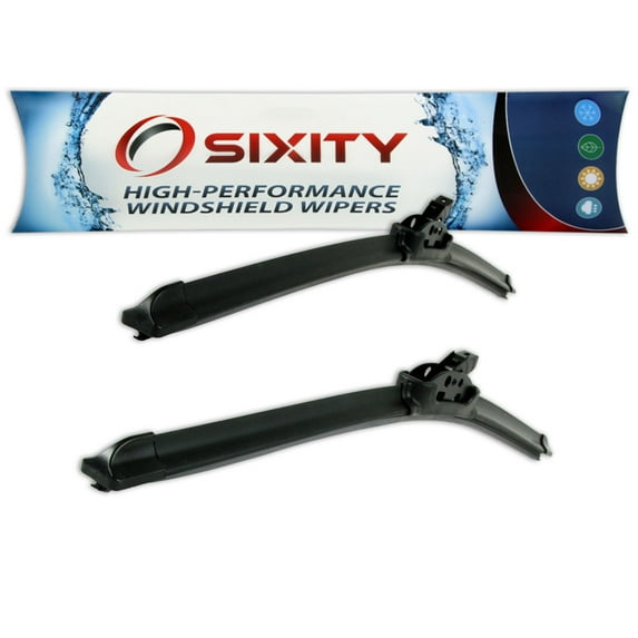 Sixity Auto XTS Frameless Front Windshield Wiper Blades compatible with Dodge Neon SX 2.0