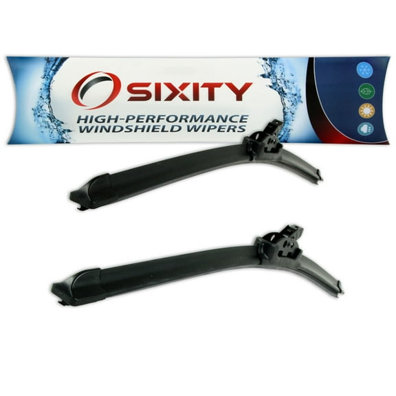 Sixity Auto XTS Frameless Front Windshield Wiper Blades compatible with Lexus IS F IS250 IS300 IS350