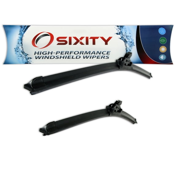 Sixity Auto XTS Frameless Front Windshield Wiper Blades compatible with Lexus RX300