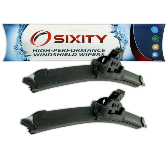 Sixity Auto XTS Frameless Front Windshield Wiper Blades compatible with Oldsmobile Dynamic Fiesta Golden