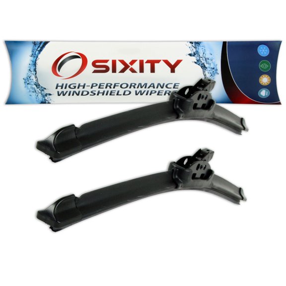 Sixity Auto XTS Frameless Front Windshield Wiper Blades compatible with Volvo DL GLE
