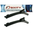 thumbnail image 1 of Sixity Auto XTS Frameless Front Windshield Wiper Blades compatible with Yugo GV GVX, 1 of 7