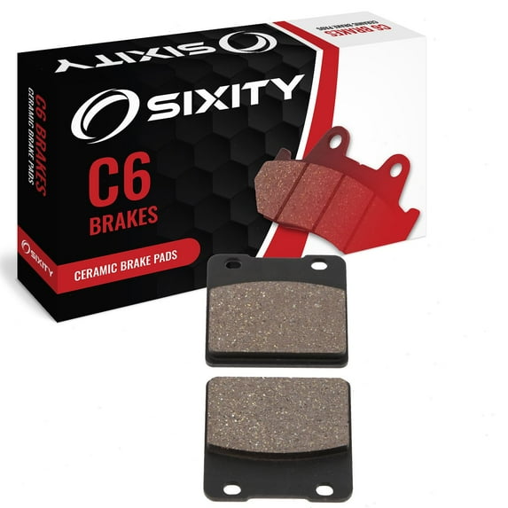 Sixity C6 Ceramic Brake Pads FA103 Front Replacement Kit