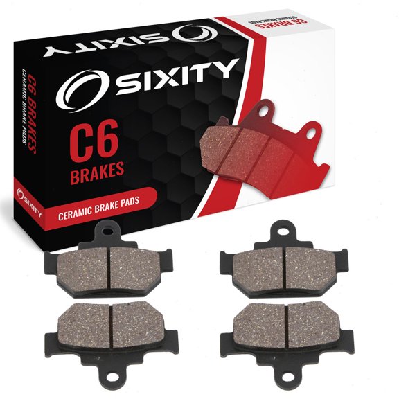 Sixity C6 Ceramic Brake Pads FA106 FA106 Front Rear Replacement Kit