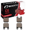 thumbnail image 1 of Sixity C6 Ceramic Brake Pads FA115 FA115 Front Rear Replacement Kit Full Complete, 1 of 3