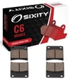 thumbnail image 1 of Sixity C6 Ceramic Brake Pads FA146 FA146 Front Rear Replacement Kit, 1 of 3
