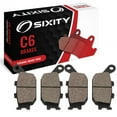 thumbnail image 1 of Sixity C6 Ceramic Brake Pads FA174 FA174 Front Rear Replacement Kit Full Complete, 1 of 3