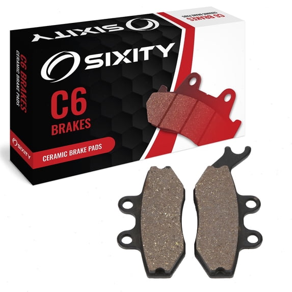 Sixity C6 Ceramic Brake Pads FA194 Front Replacement Kit