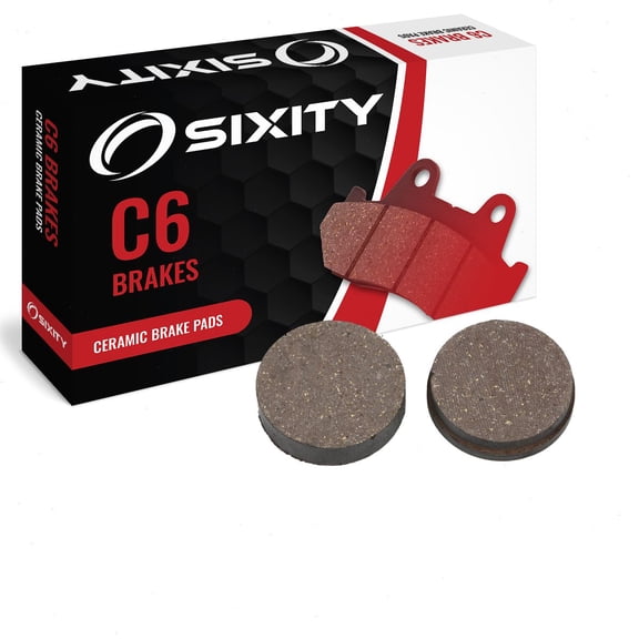 Sixity C6 Ceramic Brake Pads FA38 Front Replacement Kit