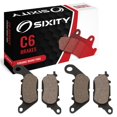 thumbnail image 1 of Sixity C6 Ceramic Brake Pads FA464 FA464 Front Rear Replacement Kit, 1 of 3
