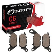 Sixity C6 Ceramic Brake Pads FA464 FA464 Front Rear Replacement Kit
