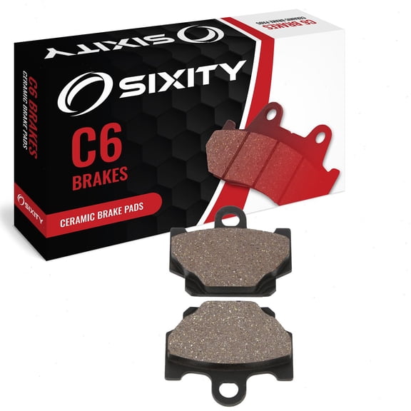 Sixity C6 Ceramic Brake Pads FA81 Front Replacement Kit