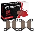 thumbnail image 1 of Sixity C6 Front Ceramic Brake Pads compatible with Arctic Cat 550i LTD 2012 Complete Set, 1 of 5