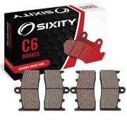 Sixity C6 Front Ceramic Brake Pads compatible with BMW R850 R 2003-2006 Complete Set