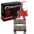 thumbnail image 1 of Sixity C6 Front Ceramic Brake Pads compatible with Harley Davidson FLSTFB Fat Boy Lo 2015 Complete Set, 1 of 5