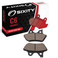 thumbnail image 1 of Sixity C6 Front Ceramic Brake Pads compatible with Harley Davidson FXSTBI Night Train 2006 Complete Set, 1 of 5