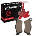 thumbnail image 1 of Sixity C6 Front Ceramic Brake Pads compatible with KTM MX 125 Brembo Calipers 1992-1993 Complete Set, 1 of 5