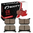 thumbnail image 1 of Sixity C6 Front Ceramic Brake Pads compatible with Kawasaki KZ1000A/J J3 1983 Complete Set, 1 of 5