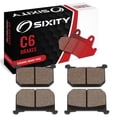 thumbnail image 1 of Sixity C6 Front Ceramic Brake Pads compatible with Kawasaki KZ550D/H GPZ D1 1981 Complete Set, 1 of 5