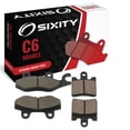 thumbnail image 1 of Sixity C6 Front Ceramic Brake Pads compatible with Suzuki AN400 Burgman K7 K8 K9 AK9 AL1 AL2 AL3 AL4 AL5 2007-2009 Complete Set, 1 of 5