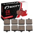 thumbnail image 1 of Sixity C6 Front Ceramic Brake Pads compatible with Triumph Speed Triple ABS 4 Pad Brembo Front 255mm Rear 2011-2012 Complete Set, 1 of 5