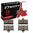 thumbnail image 1 of Sixity C6 Front Ceramic Brake Pads compatible with Triumph Tiger Explorer XC Spoke Wheels 2013-2014 Complete Set, 1 of 5