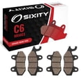 thumbnail image 1 of Sixity C6 Front Rear Ceramic Brake Pads compatible with ATK 250 LQ 1995-1996 Complete Set, 1 of 5