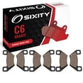 thumbnail image 1 of Sixity C6 Front Rear Ceramic Brake Pads compatible with Arctic Cat 450i 2012 Complete Set, 1 of 5