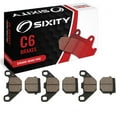 thumbnail image 1 of Sixity C6 Front Rear Ceramic Brake Pads compatible with Can-Am DS 90 2008-2015 Complete Set, 1 of 5