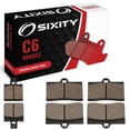 thumbnail image 1 of Sixity C6 Front Rear Ceramic Brake Pads compatible with Ducati 748 Biposto 1997-1998 Complete Set, 1 of 5
