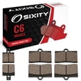 thumbnail image 1 of Sixity C6 Front Rear Ceramic Brake Pads compatible with Ducati Monster 900s Cromo Special 1998 Complete Set, 1 of 5