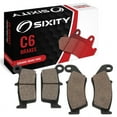 thumbnail image 1 of Sixity C6 Front Rear Ceramic Brake Pads compatible with Gas Gas EC 450 FSE 2005-2006 Complete Set, 1 of 5