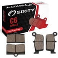 thumbnail image 1 of Sixity C6 Front Rear Ceramic Brake Pads compatible with Gas Gas SM 400 FSE 2T 2002 Complete Set, 1 of 5