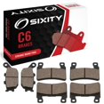 thumbnail image 1 of Sixity C6 Front Rear Ceramic Brake Pads compatible with Honda CB1100 Non-ABS 2013-2014 Complete Set, 1 of 5