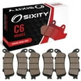 thumbnail image 1 of Sixity C6 Front Rear Ceramic Brake Pads compatible with Honda ST1300 ABS 2003-2007 Complete Set, 1 of 5