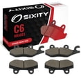 thumbnail image 1 of Sixity C6 Front Rear Ceramic Brake Pads compatible with KYMCO Bet & Win 250 2002-2004 Complete Set, 1 of 5